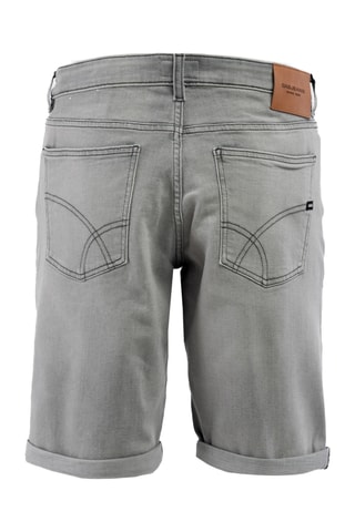 Short en jean - Gris