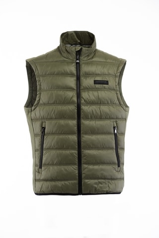 Doudoune sans manches - Vert olive