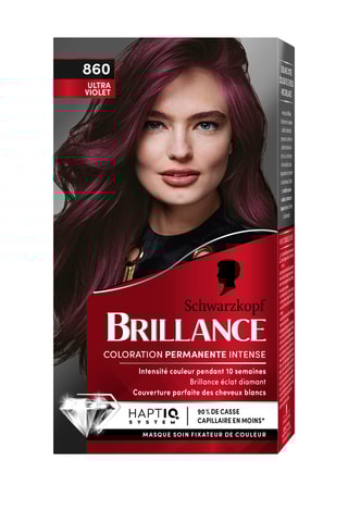 Coloration permanente Brillance Schwarzkopf - 860 Ultra Violet