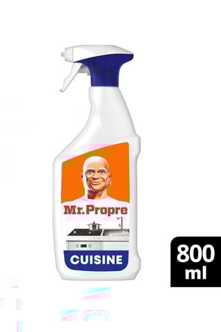5 x Spray nettoyant cuisine peps mandarine - 800 ml
