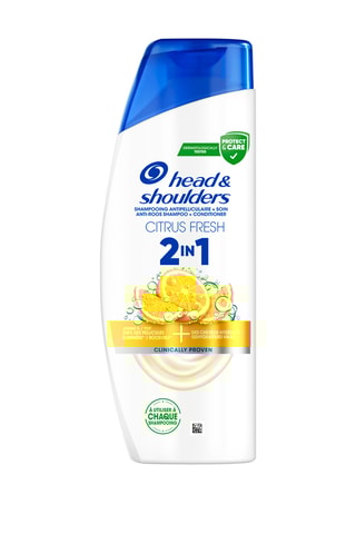 3 x Shampoing 2 en 1 citrus Head & Shoulders - Cheveux gras - 300 ml