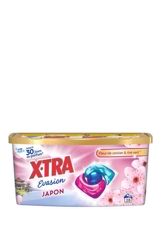 3 x Lessive X-Tra Evasion Japon - 28 lavages