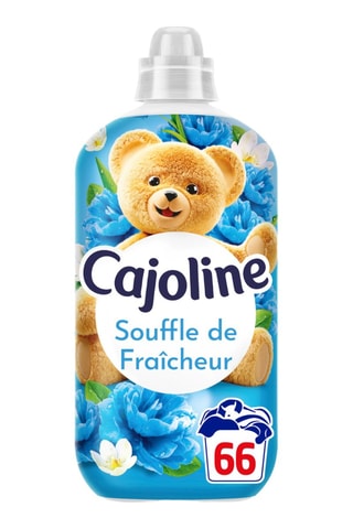 3 x Adoucissant Cajoline Créations - Souffle de Fraîcheur - 66 lavages