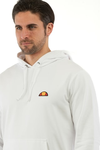 Sweater met Capuchon Patch - Wit