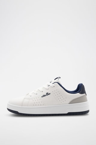 Sneakers - Wit en marineblauw