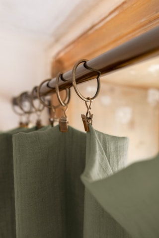 Tenda regolabile Gaïa - Rosmarino - 140 x 300 cm