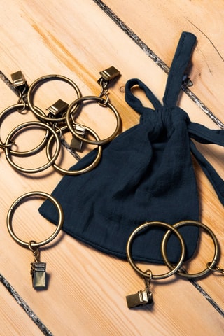 Tenda regolabile Gaïa - Mezzanotte - 140 x 300 cm