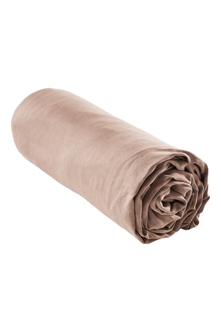 Lenzuolo sotto Lysandre - Rosa antico - 140 x 190 cm