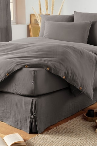 Coprirete in cotone 125 g/m² Gaïa - Granito