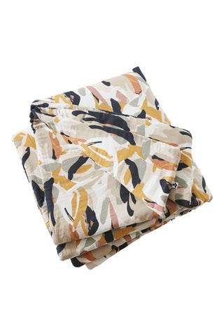 Runner letto Gaïa - Giallo e grigio