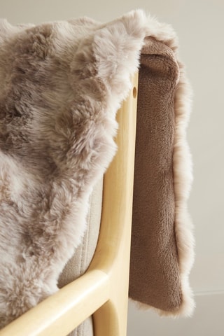 Plaid Astra - Taupe - 125 x 150 cm