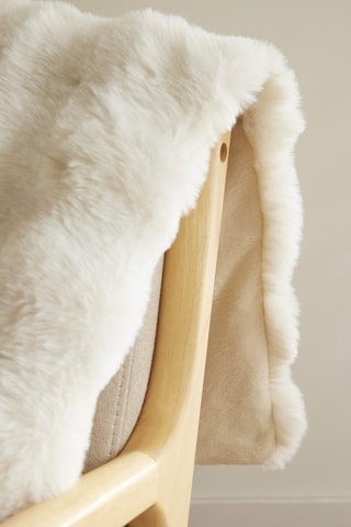 Plaid Astra - Avorio - 125 x 150 cm