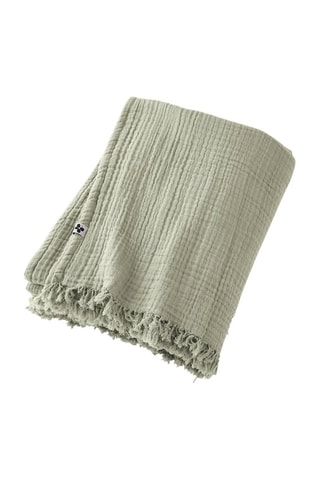 Plaid GaÏa - Verde acqua - 130 x 160 cm