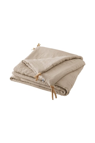 Trapunta in lino Soline - Sabbia