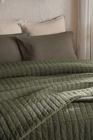 Copriletto Zelie - Kaki