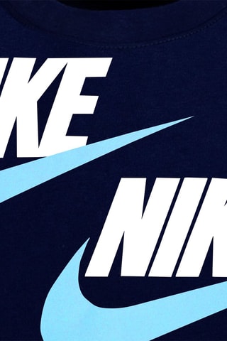 Tshirt et short - Blanc et bleu