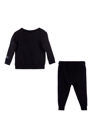 Sweat et pantalon - Noir, rose et gris