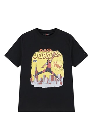 Tshirt - Blanc, noir, rouge et jaune