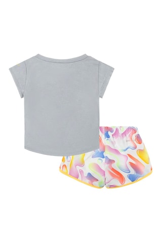 Tshirt et short - Multicolore et gris