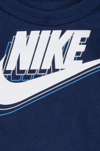 3 bodys - Blanc, bleu et gris