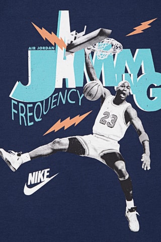 T-shirt Michael Jordan - Bleu marine