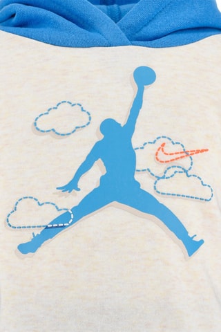 Sweat à capuche et legging - Nike - Bleu, orange et gris