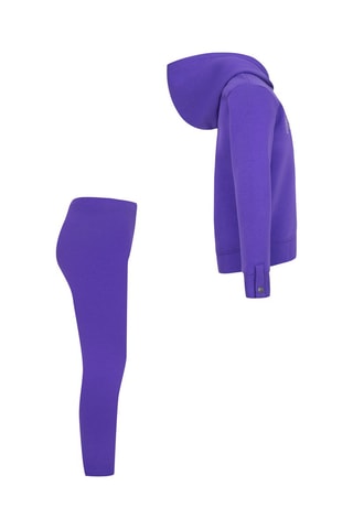 Sweat à capuche et legging - Nike - Violet