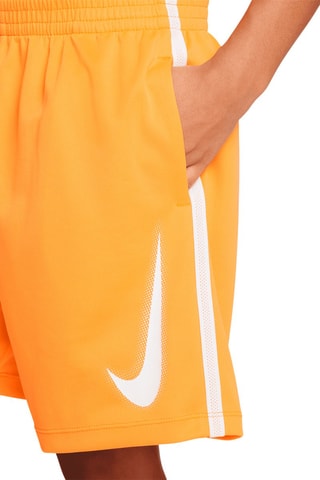 Short - Blanc et orange