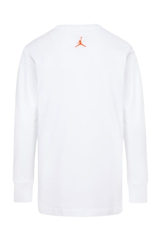 T-shirt Flames - Jordan - Bleu et orange