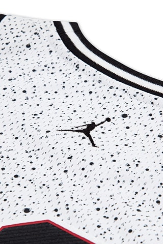 Débardeur - Blanc, noir et rouge