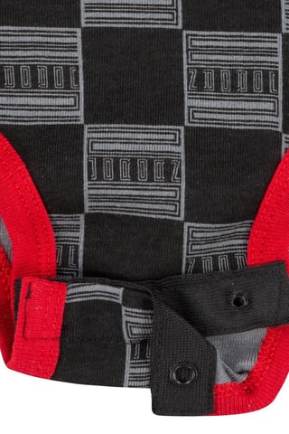 Ensemble 3 pièces - Blanc, noir et rouge