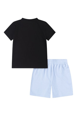 Tshirt et short - Noir et bleu