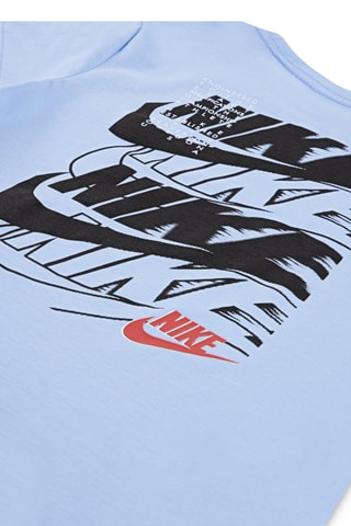 T-shirt On The Move - Nike - Noir et bleu