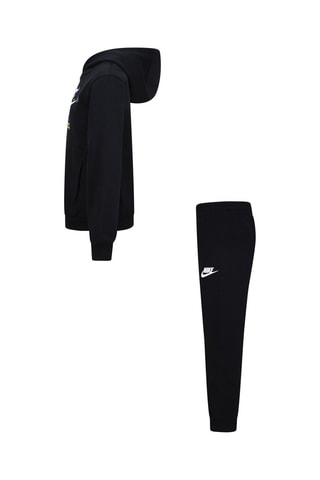 Sweat à capuche et jogging Fleece - Noir