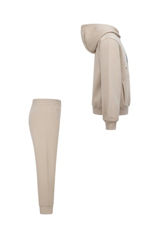 Sweat à capuche et jogging Fleece - Beige