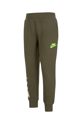 Jogging polaire - Blanc, vert et orange