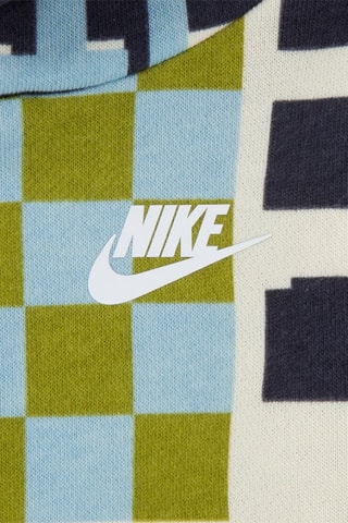 Sweat à capuche et pantalon - Blanc, bleu et vert