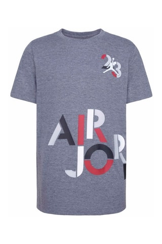 Tshirt - Blanc, noir, rouge et gris
