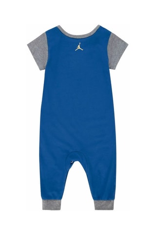 Combinaison - Blanc, bleu, jaune et gris