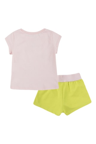 Tshirt et short Air - Vert et rose