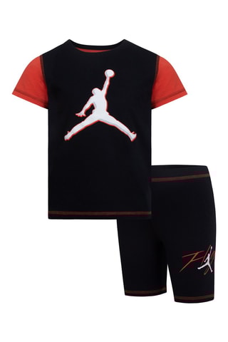 Tshirt et cycliste - Noir