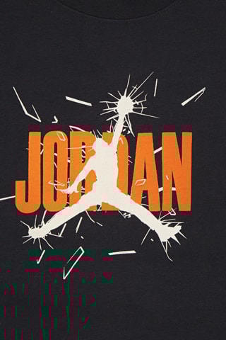 Tshirt - Blanc, noir et orange