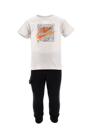 T-shirt et pantalon - Nike - Blanc et noir