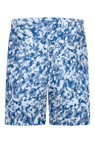 Short Poolside - Bleu et blanc