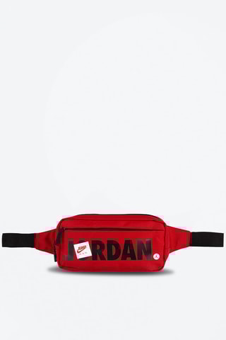 Sac banane - Blanc, noir et rouge