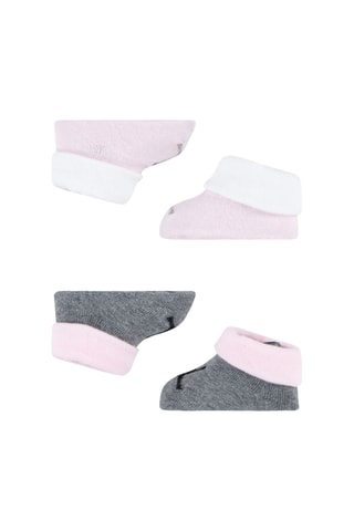 2 paires de chaussons Jumpman - Jordan - Rose