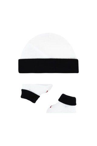 Bonnet et chaussons Basic - Jordan - Blanc et noir