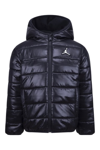 Doudoune à capuche - Noir