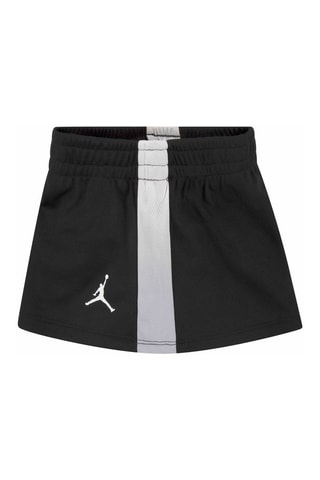 Tshirt et jupe - Blanc, noir, rouge et gris