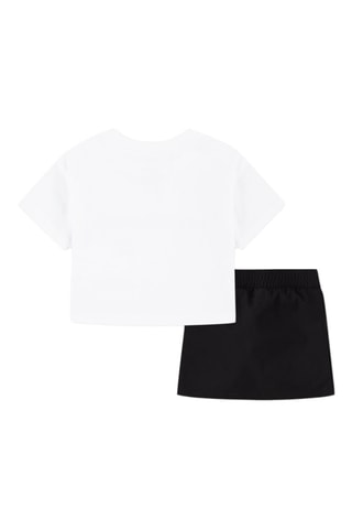 Tshirt et jupe Crafted Utility - Blanc et noir